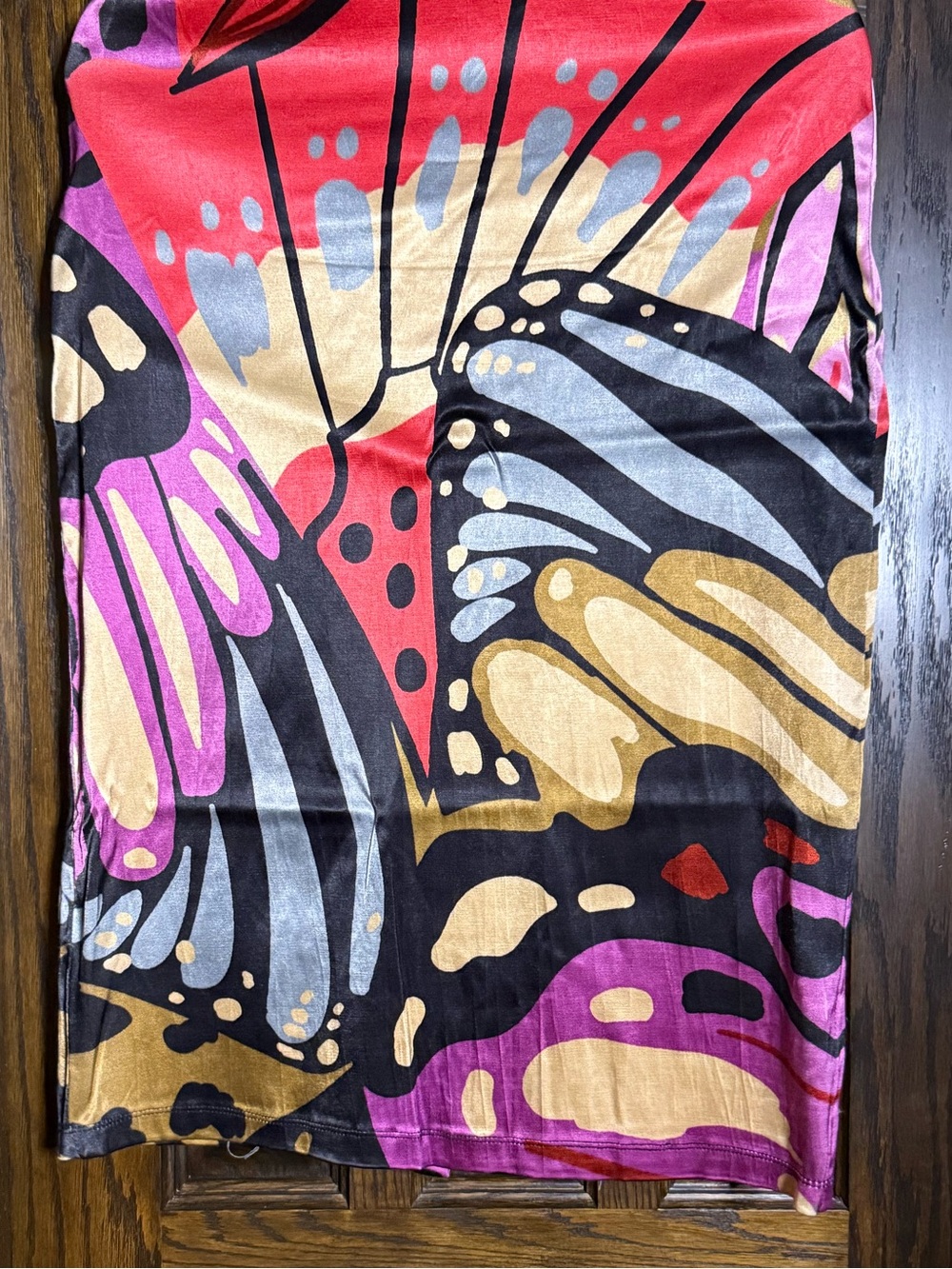 🔮LAST CHANCE🔮 Conditions Apply Silk Print Skirt Artful - Picture 3 of 3